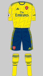 arsenal 2019-20 2nd kit