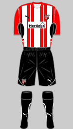 brentford 2009-10 home kit