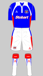 carlisle united 2010-11 home kit