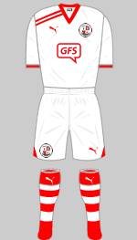 crawley town fc 2011-12 away kit