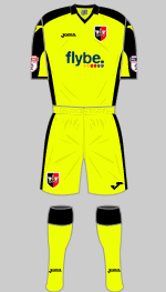 exeter city 2016-17 change kit