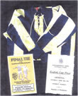 huudersfield town 1930 fa cup final match worn shirt