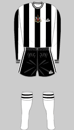 newcastle united 1974 fa cup final kit