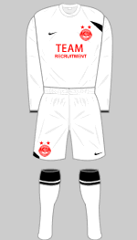 aberdeen 2008-09 away kit