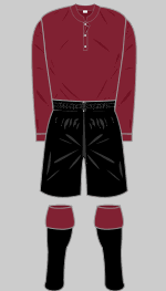 arbroath 1927-29 away kit