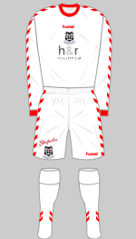 elgin city 2008-09 away kit