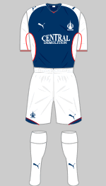 falkirk fc 2009-10 home kit