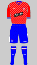 rangers 2009-10 away strip