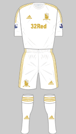 swansea city afc 2012-13 centenary home kit