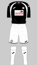 bala town 2015-16 europa cup 1st kit