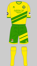 caernarfon town 2019-20 1st kit