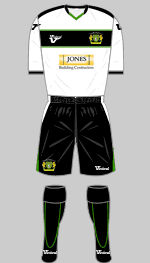 yeovil town fc 2010-11 away kit