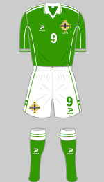 northern ireland 1999 kit