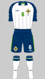 northern ireland 2010-11 away kit