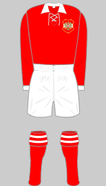 austria 1954 world cup change kit